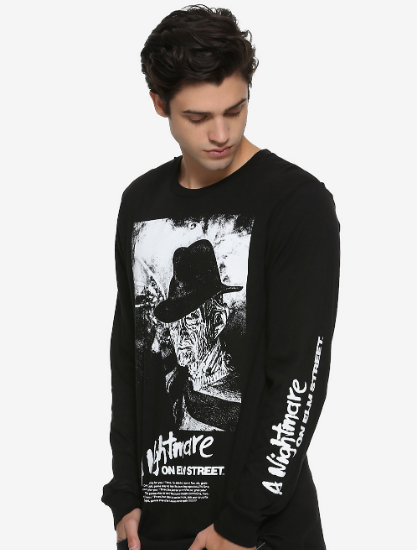 freddy krueger shirt hot topic